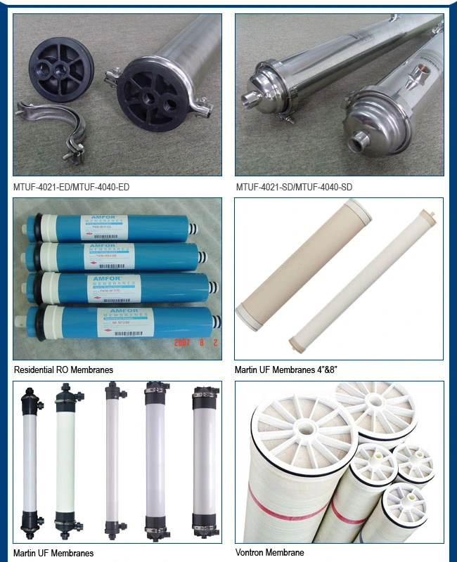 Industrial Water Filter Ultrafiltration UF Membrane