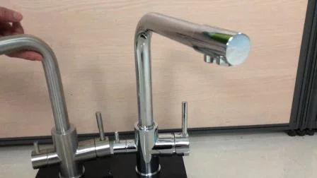 3 Way Kitchen Drinking Faucet with Pure Water Flow Filter Tap